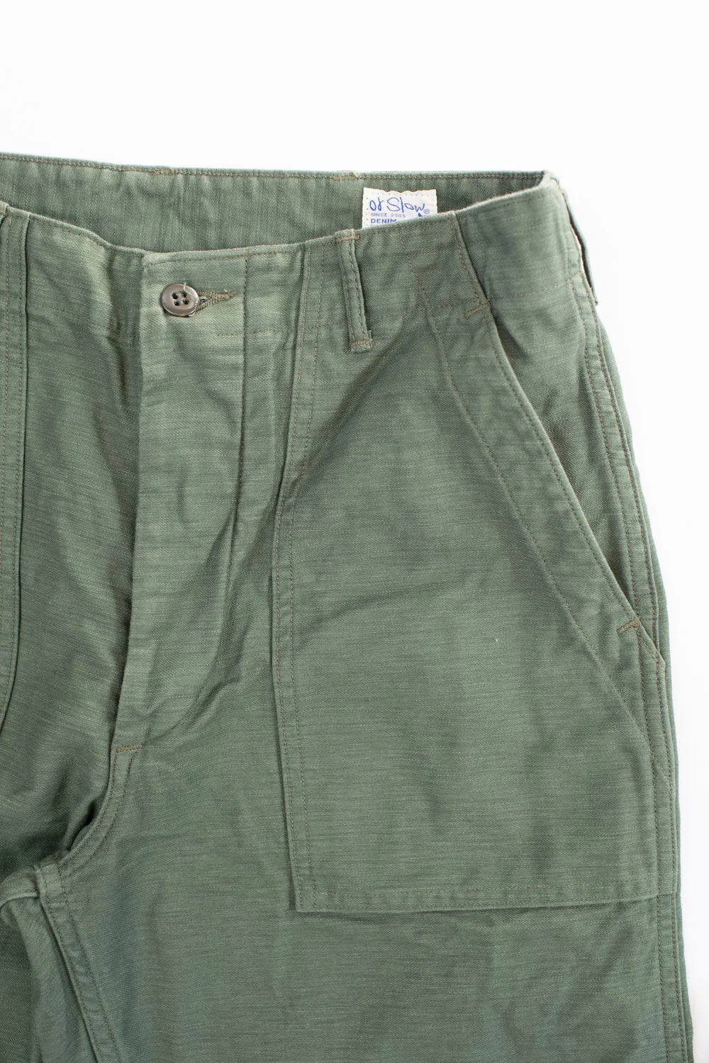 01-5002-16 - Fatigue Pants Reverse Sateen - Standard Fit - Olive