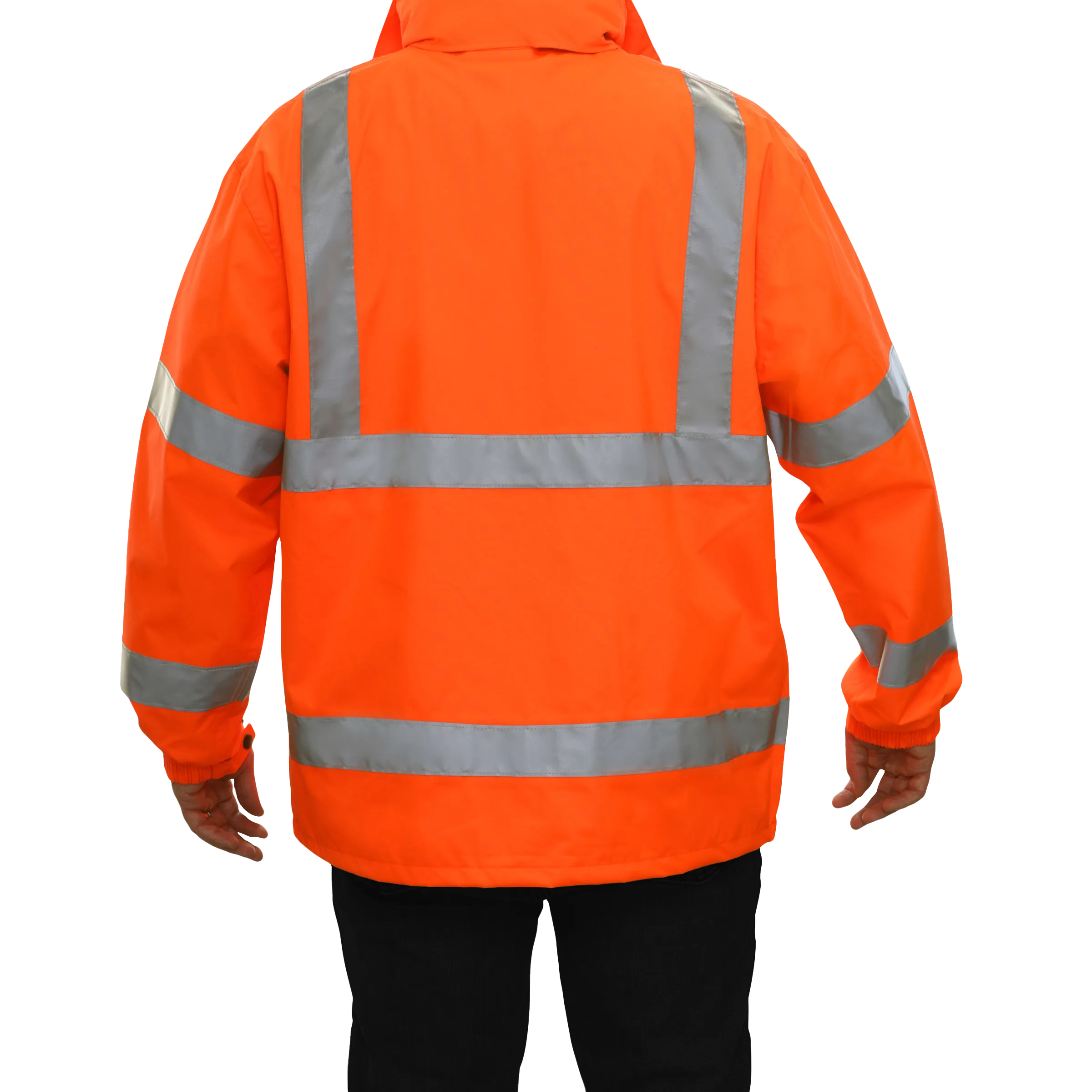 431STOR ANSI 3 300D Poly Oxford Waterproof & Breathable Parka Hi Vis Coat