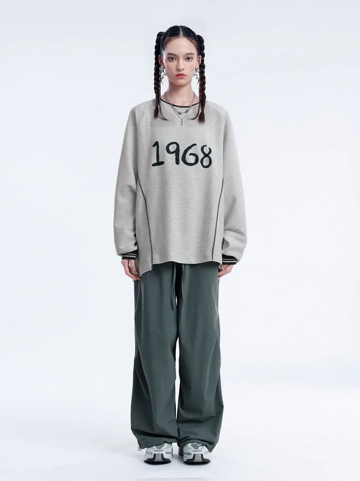 Aelfric Eden Embroidery Number Sweatshirt