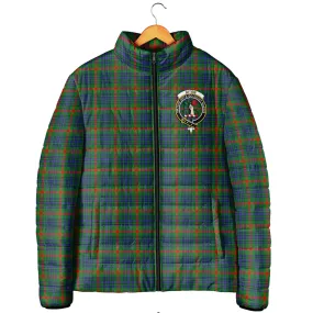 Aiton Tartan Padded Jacket with Family Crest