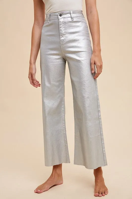 Allure High Rise Jeans | Silver