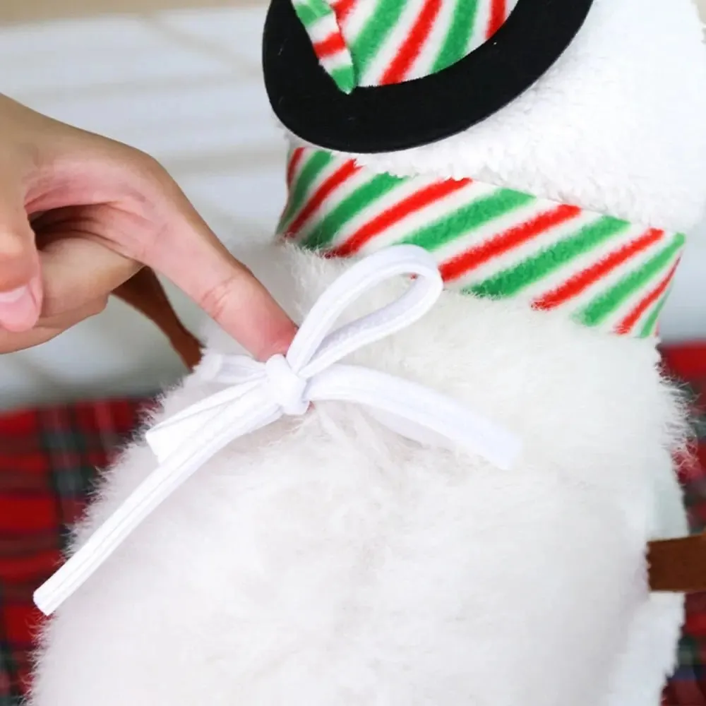 Anniepaw Snowman Christmas Pet Coat: Festive Dress for Small to Large Dogs