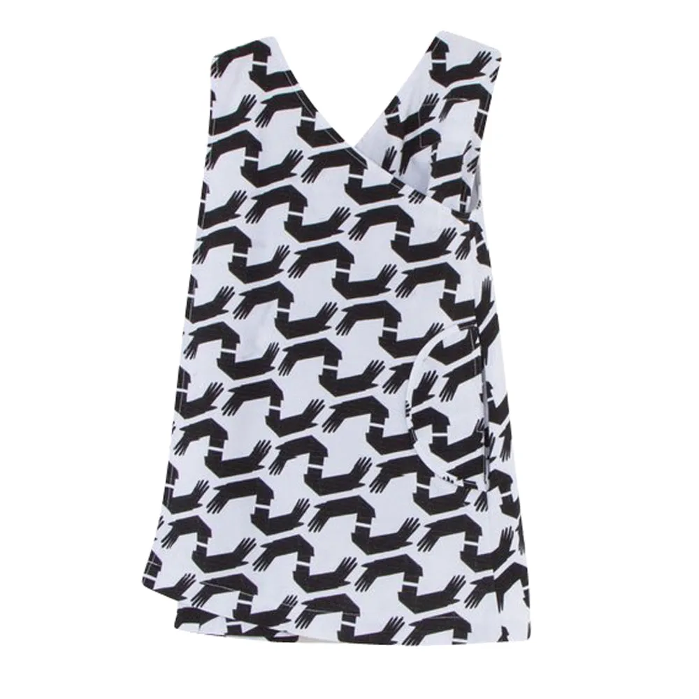 Apron Dress | Glove Print