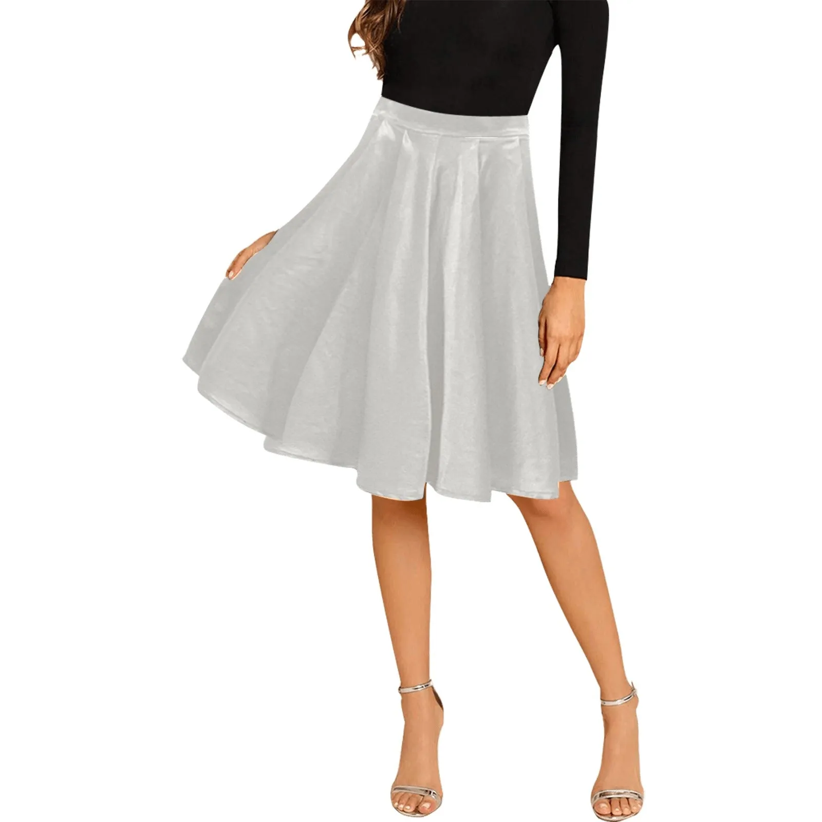 Assorted Colors Midi Skirt