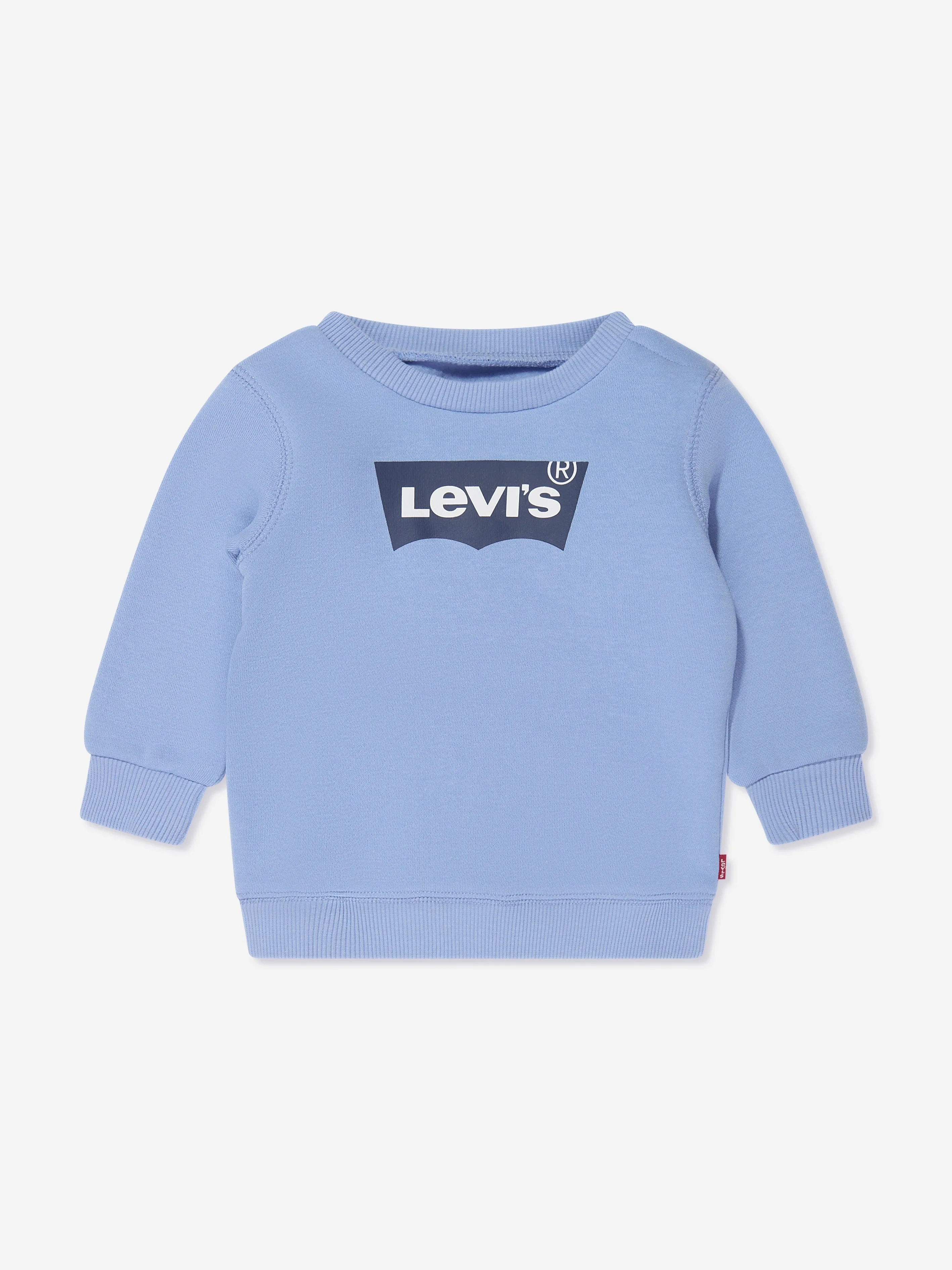 Baby Boys Batwing Logo Sweatshirt in Blue