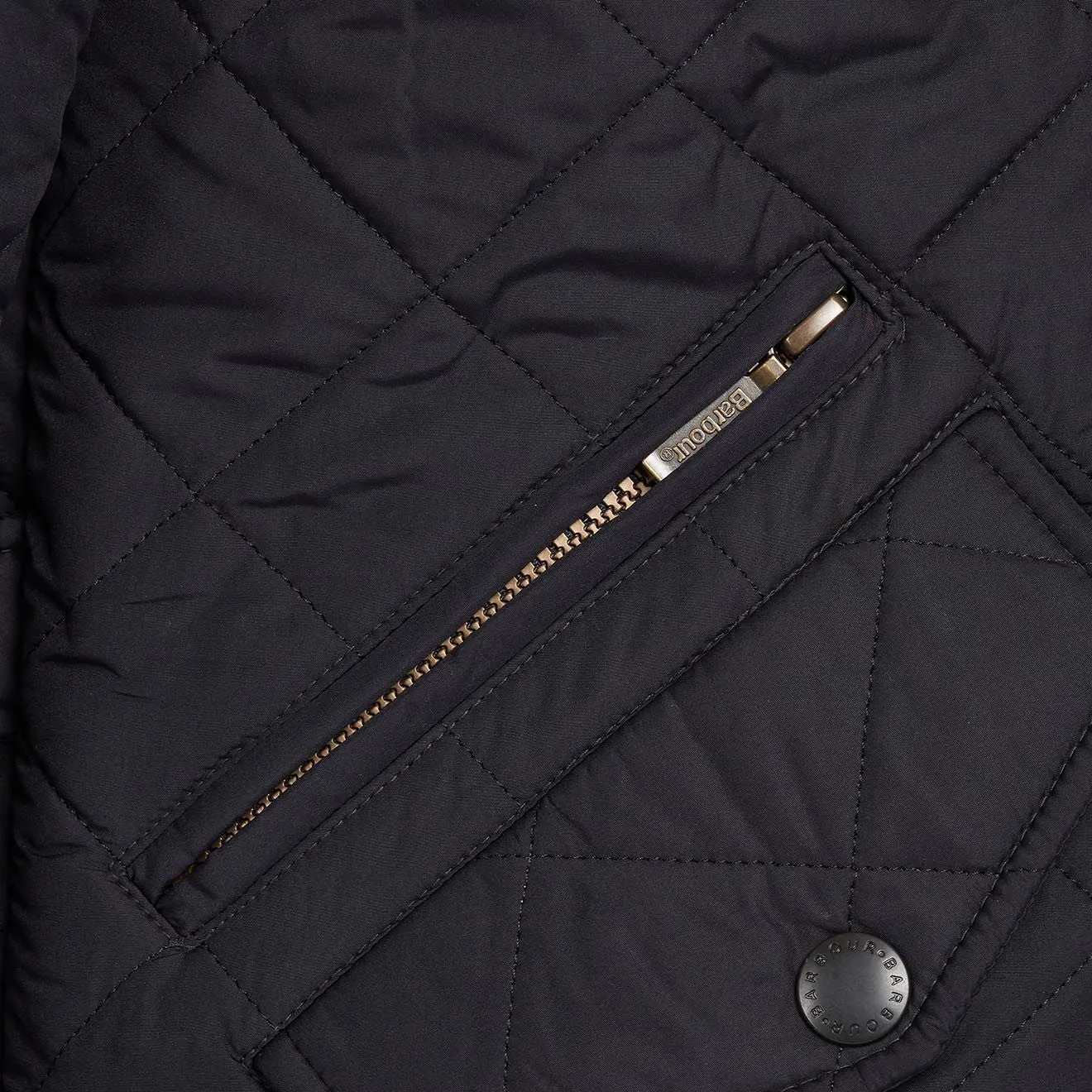 Barbour Powell Quilted Jacket Navy