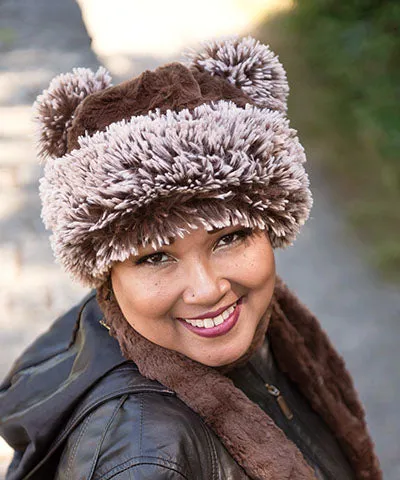 Bear Beanie Hat - Assorted Fox Faux Furs (Cranberry Creek Combos - Limited Availability)