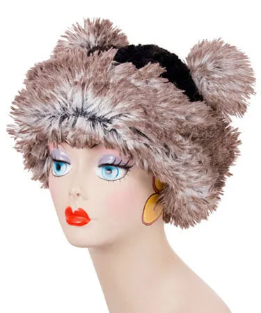 Bear Beanie Hat - Assorted Fox Faux Furs (Cranberry Creek Combos - Limited Availability)