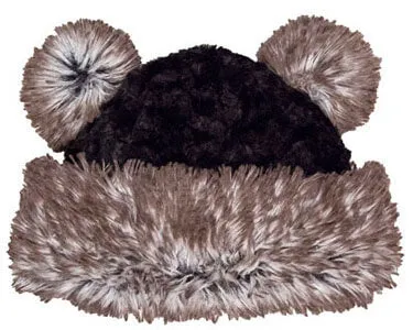 Bear Beanie Hat - Assorted Fox Faux Furs (Cranberry Creek Combos - Limited Availability)