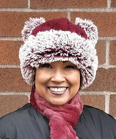 Bear Beanie Hat - Assorted Fox Faux Furs (Cranberry Creek Combos - Limited Availability)