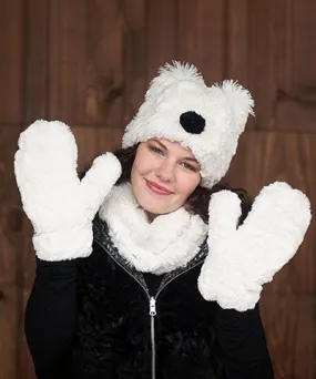 Bear Beanie Hat - Assorted Short Faux Furs