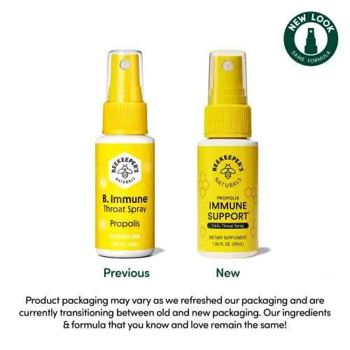 Beekeeper's Naturals Propolis Throat Spray 1.06 oz 30mL