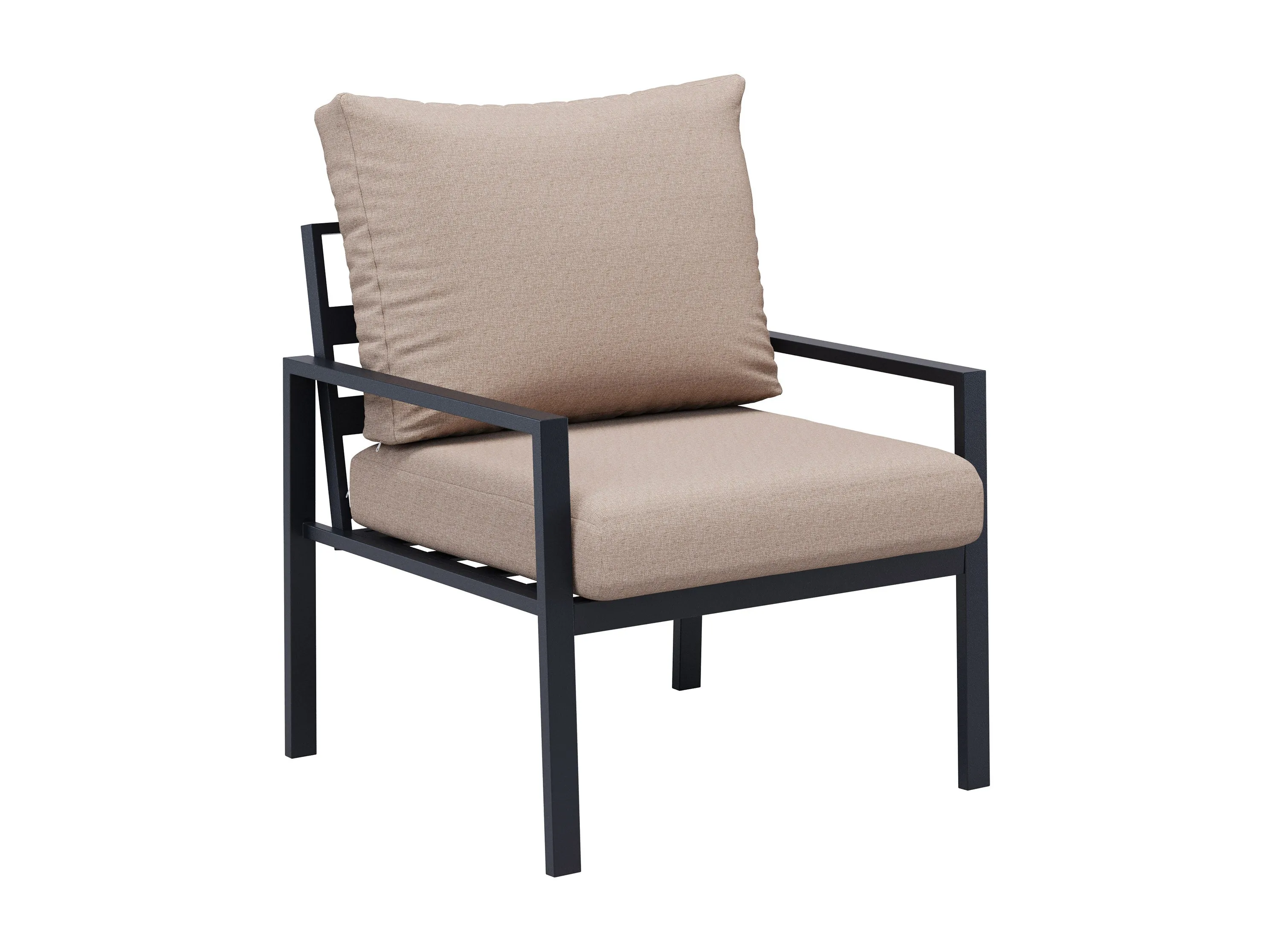 Beige Deluxe 4-Piece Patio Set