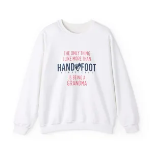 Being a Grandma Unisex Heavy Blend™ Crewneck Sweatshirt