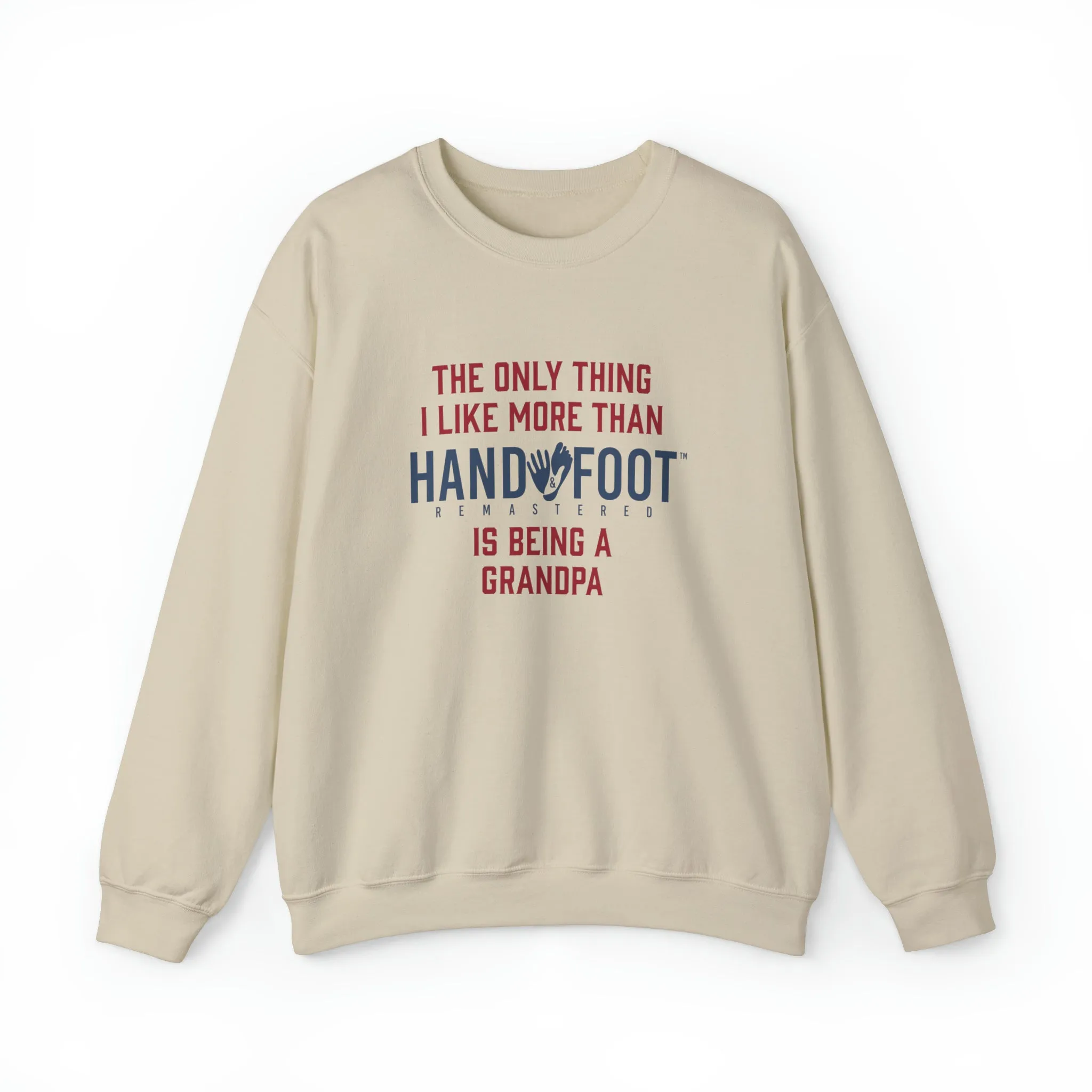 Being a Grandpa Unisex Heavy Blend™ Crewneck Sweatshirt