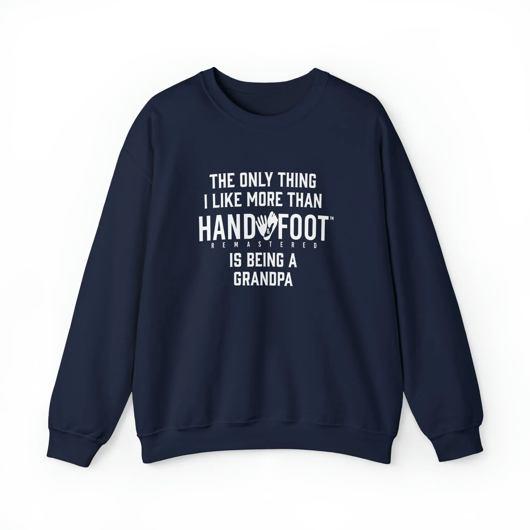 Being a Grandpa Unisex Heavy Blend™ Crewneck Sweatshirt