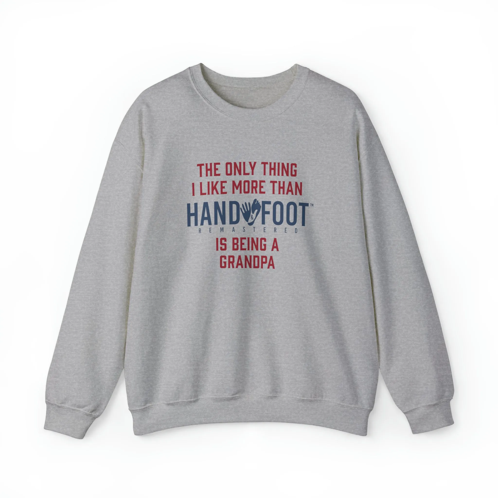 Being a Grandpa Unisex Heavy Blend™ Crewneck Sweatshirt