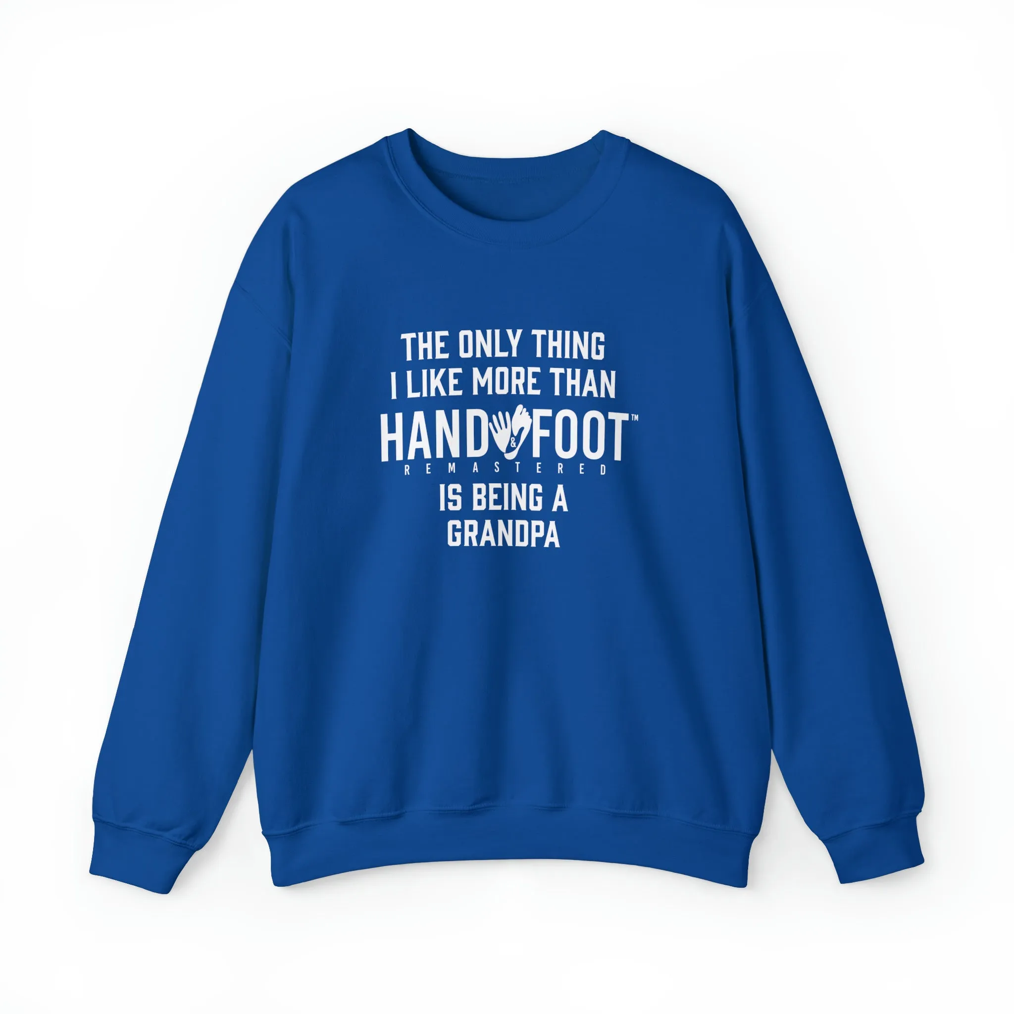 Being a Grandpa Unisex Heavy Blend™ Crewneck Sweatshirt