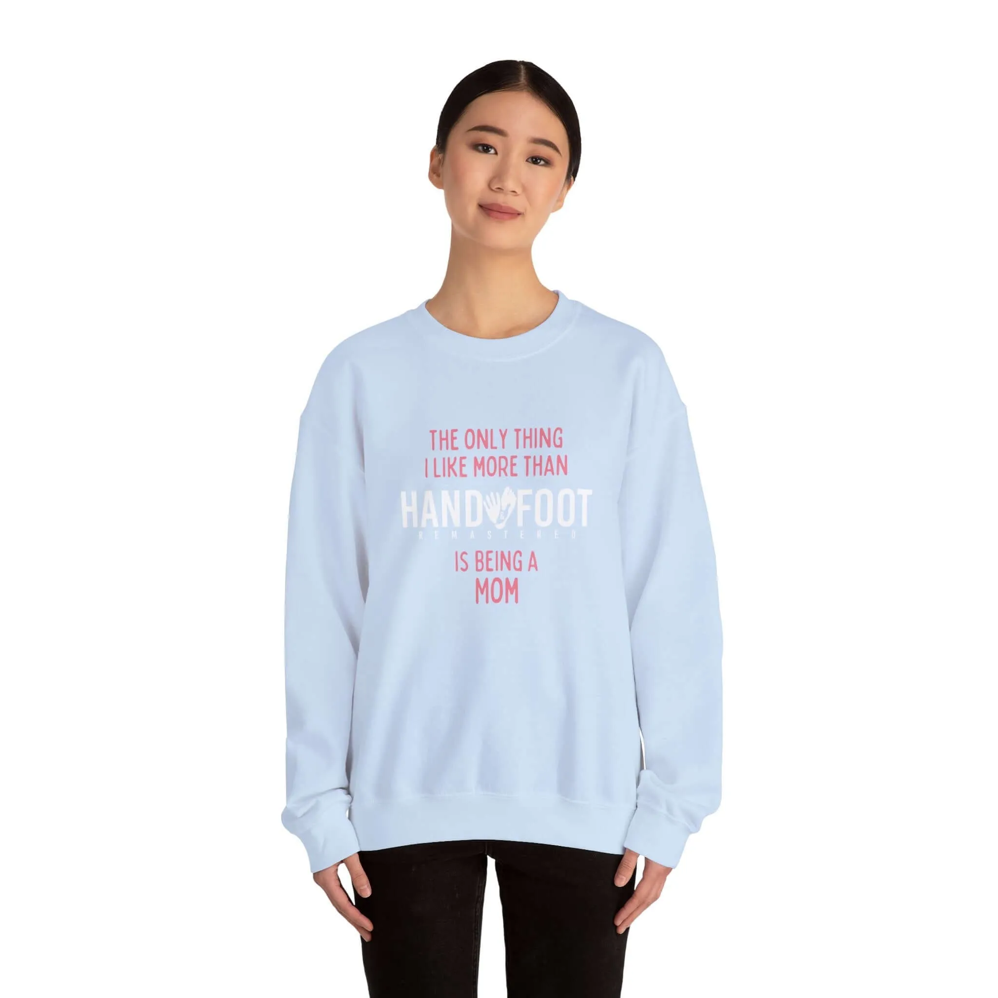 Being a Mom Unisex Heavy Blend™ Crewneck Sweatshirt