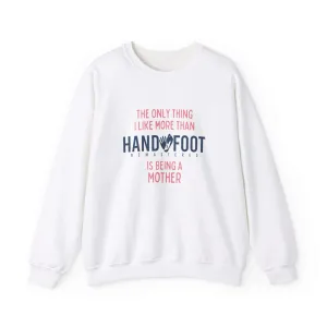 Being a Mother Unisex Heavy Blend™ Crewneck Sweatshirt