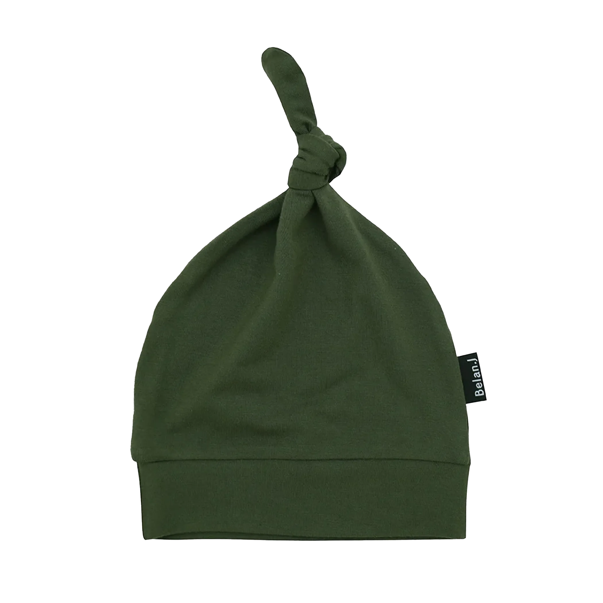 BELAN J Knotted Hat - Forest Green