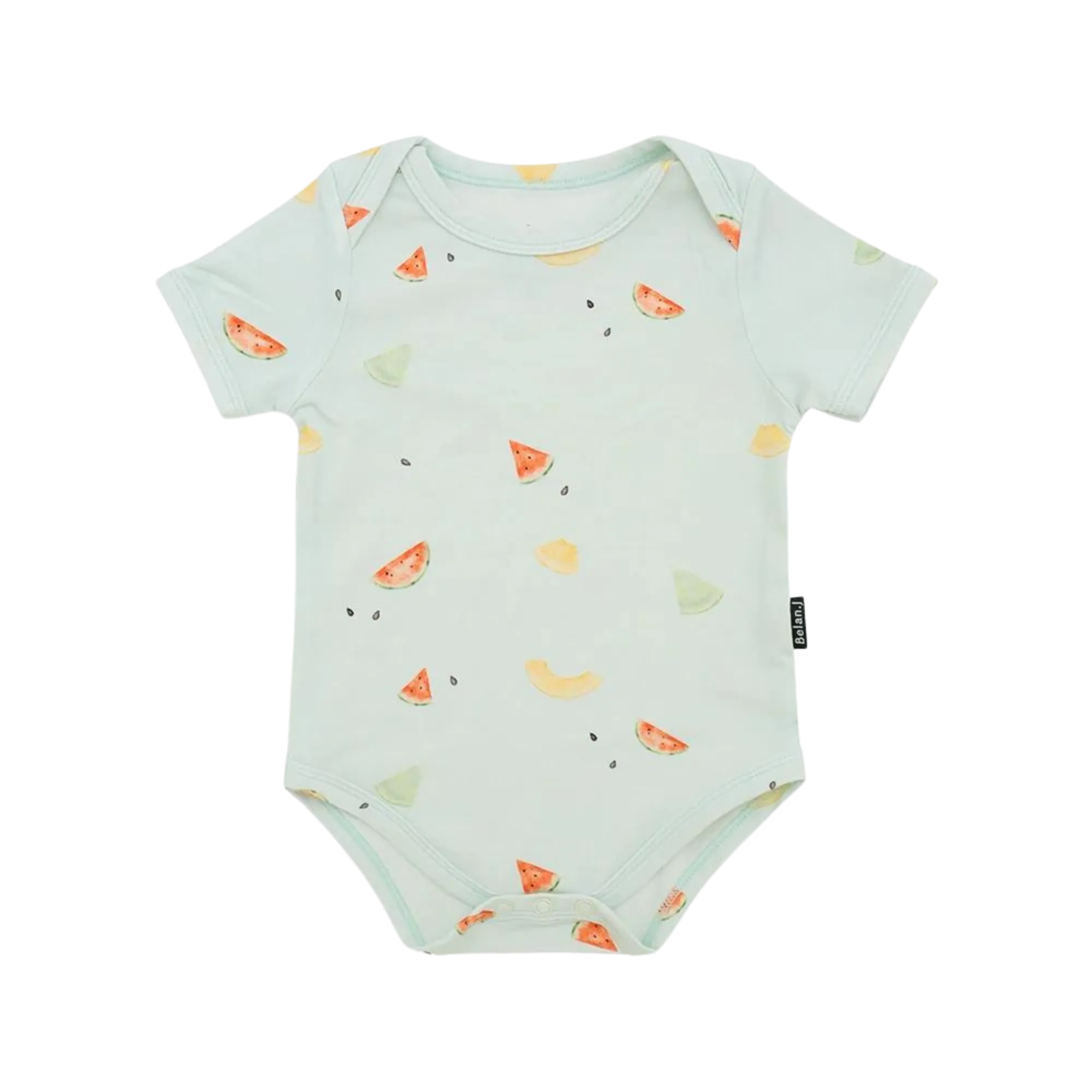 BELAN J Short Sleeves Onesie - Melons