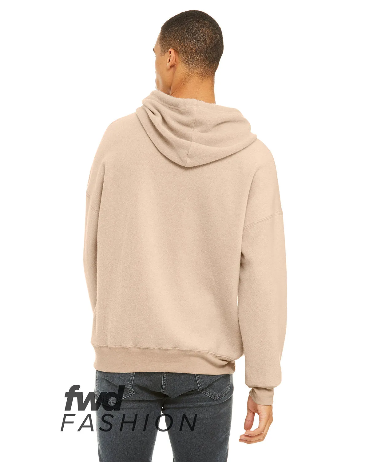 Bella   Canvas Men's FWD Fashion Sueded Fleece Pullover Sweatshirt