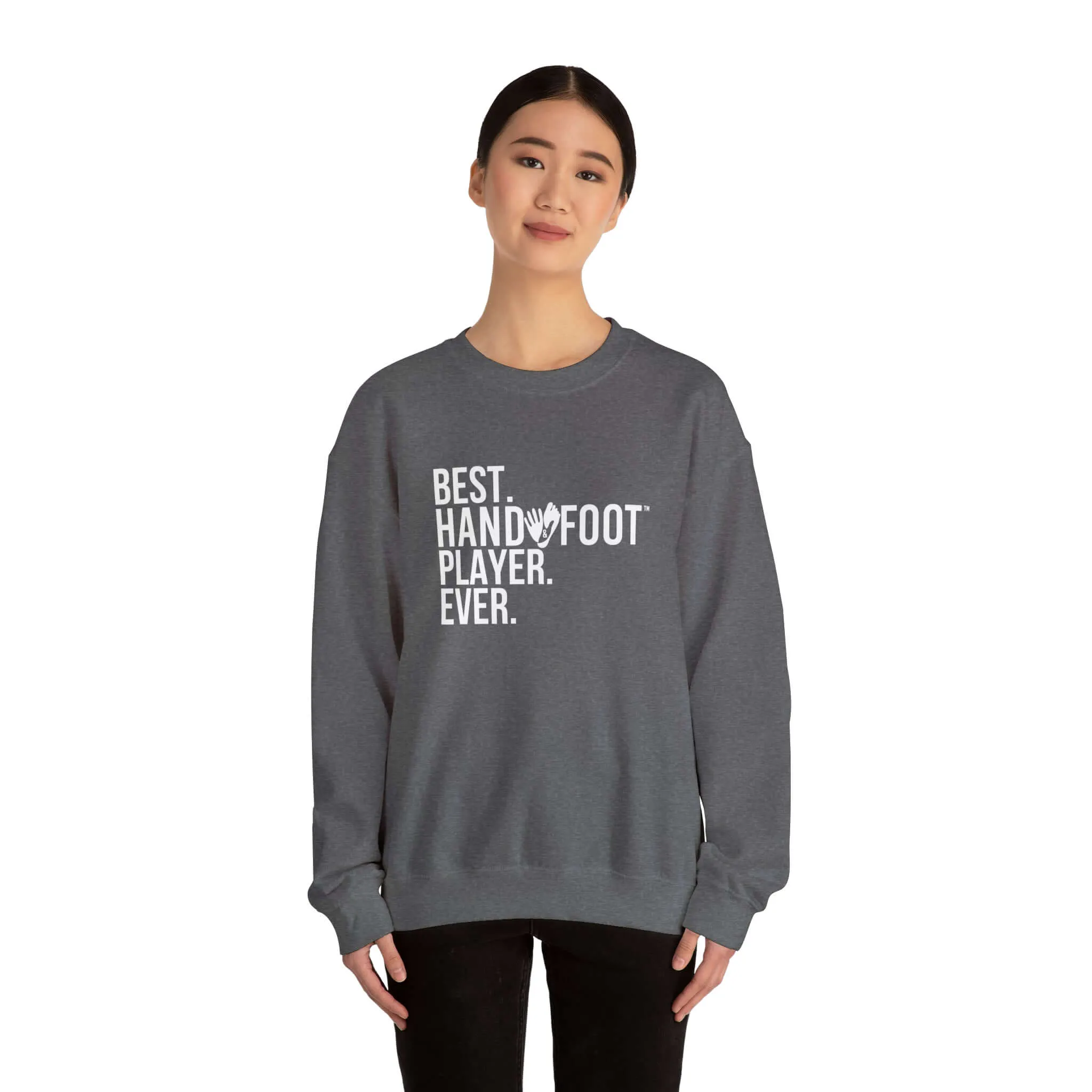 Best Player Ever Unisex Heavy Blend™ Crewneck Sweatshirt