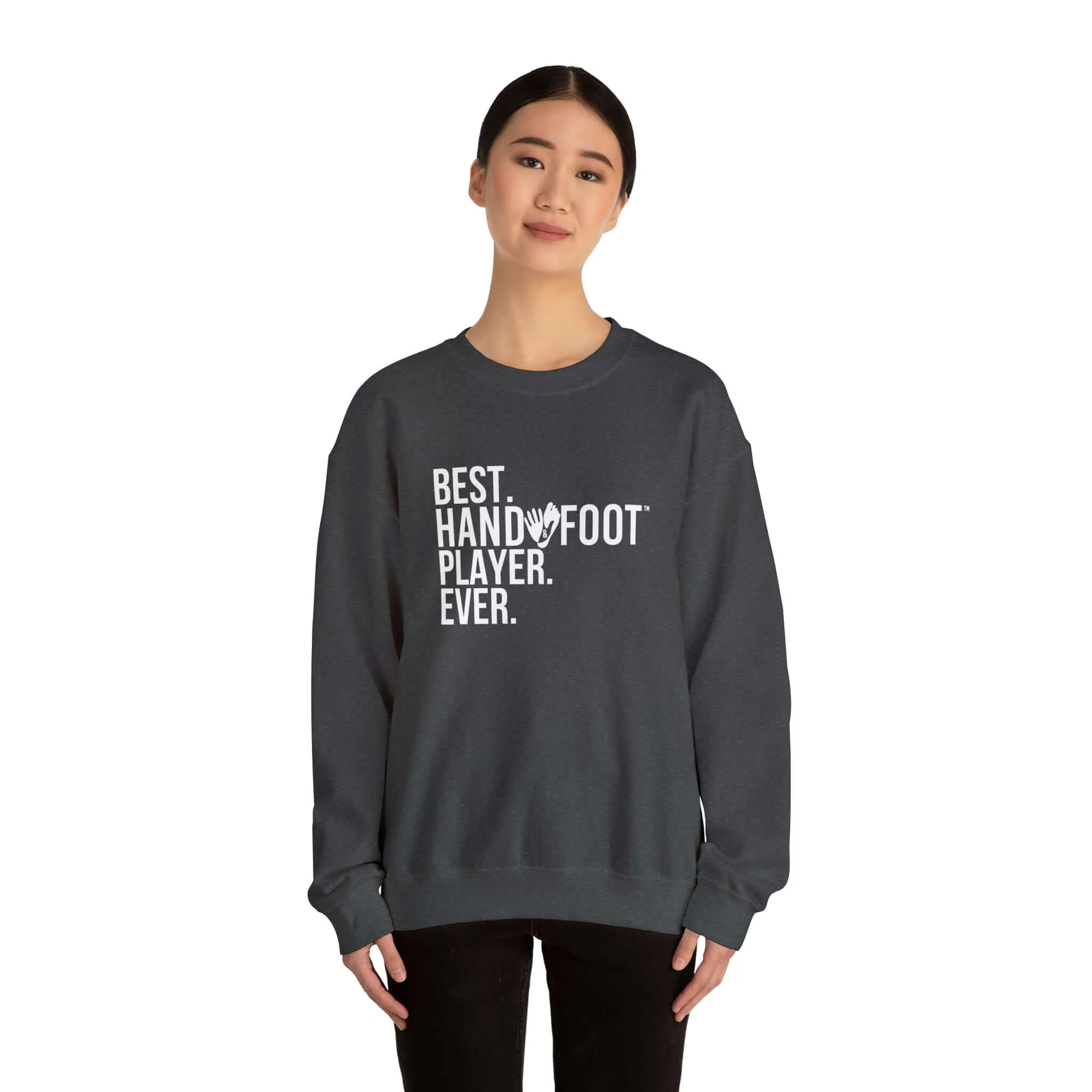 Best Player Ever Unisex Heavy Blend™ Crewneck Sweatshirt