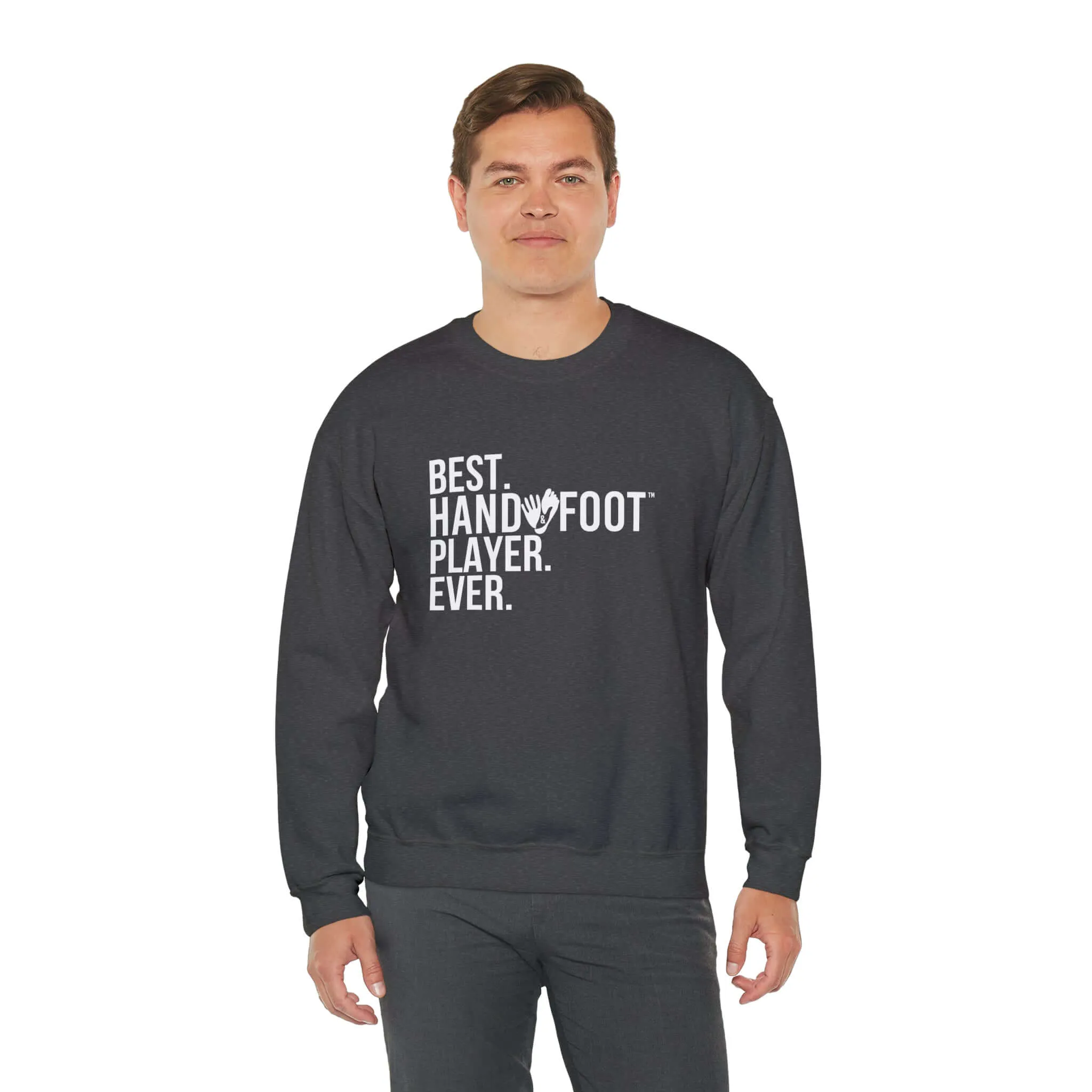 Best Player Ever Unisex Heavy Blend™ Crewneck Sweatshirt