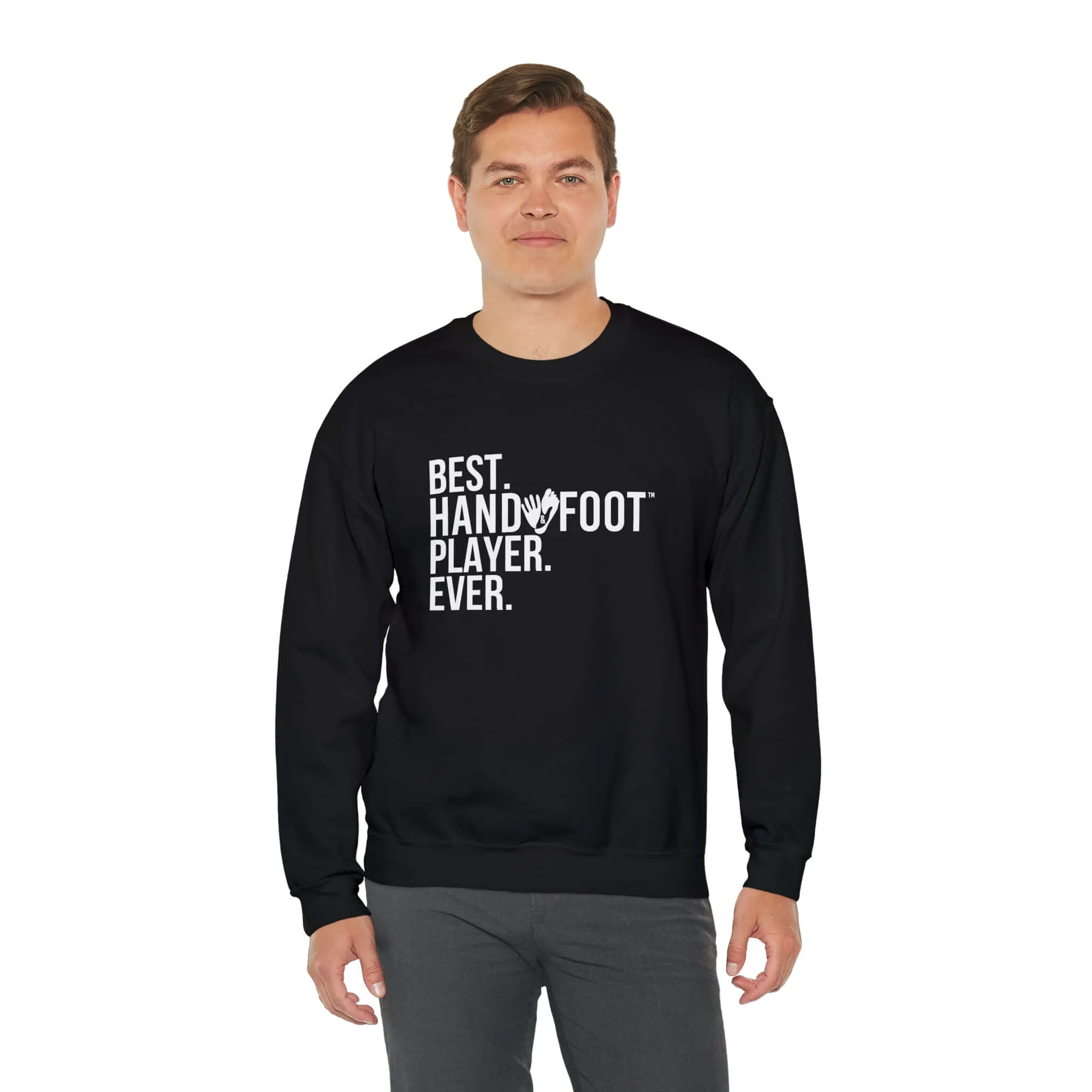 Best Player Ever Unisex Heavy Blend™ Crewneck Sweatshirt