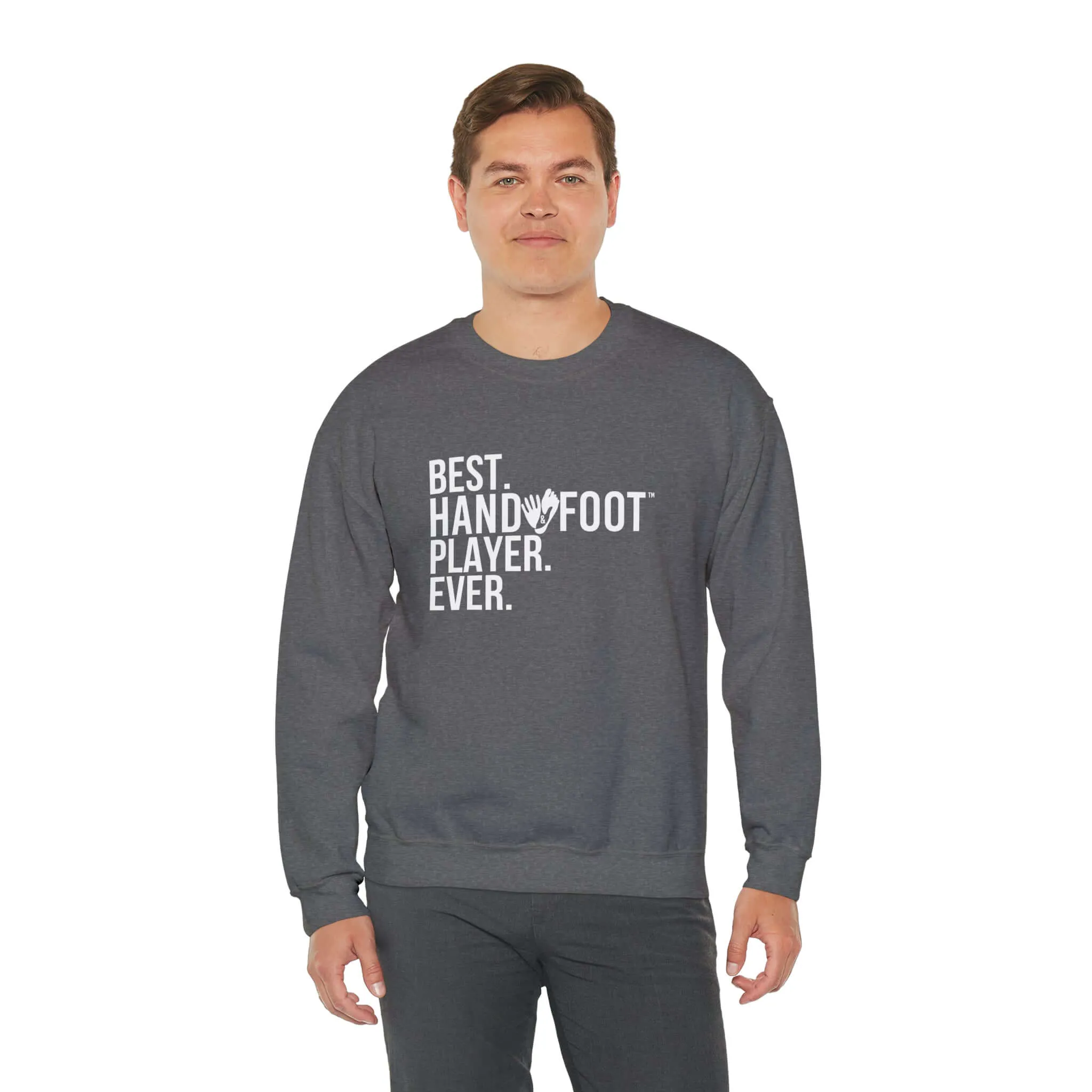 Best Player Ever Unisex Heavy Blend™ Crewneck Sweatshirt