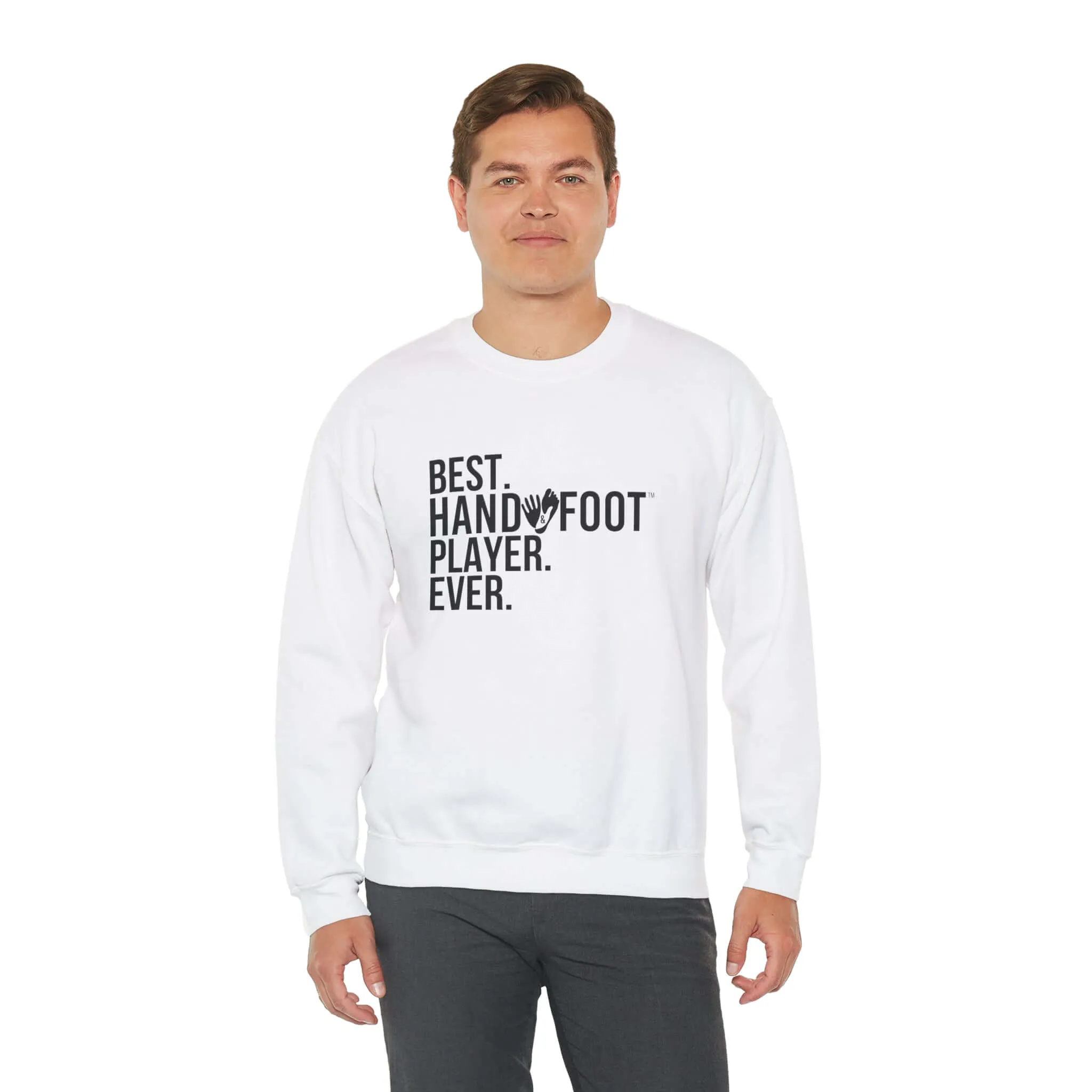 Best Player Ever Unisex Heavy Blend™ Crewneck Sweatshirt