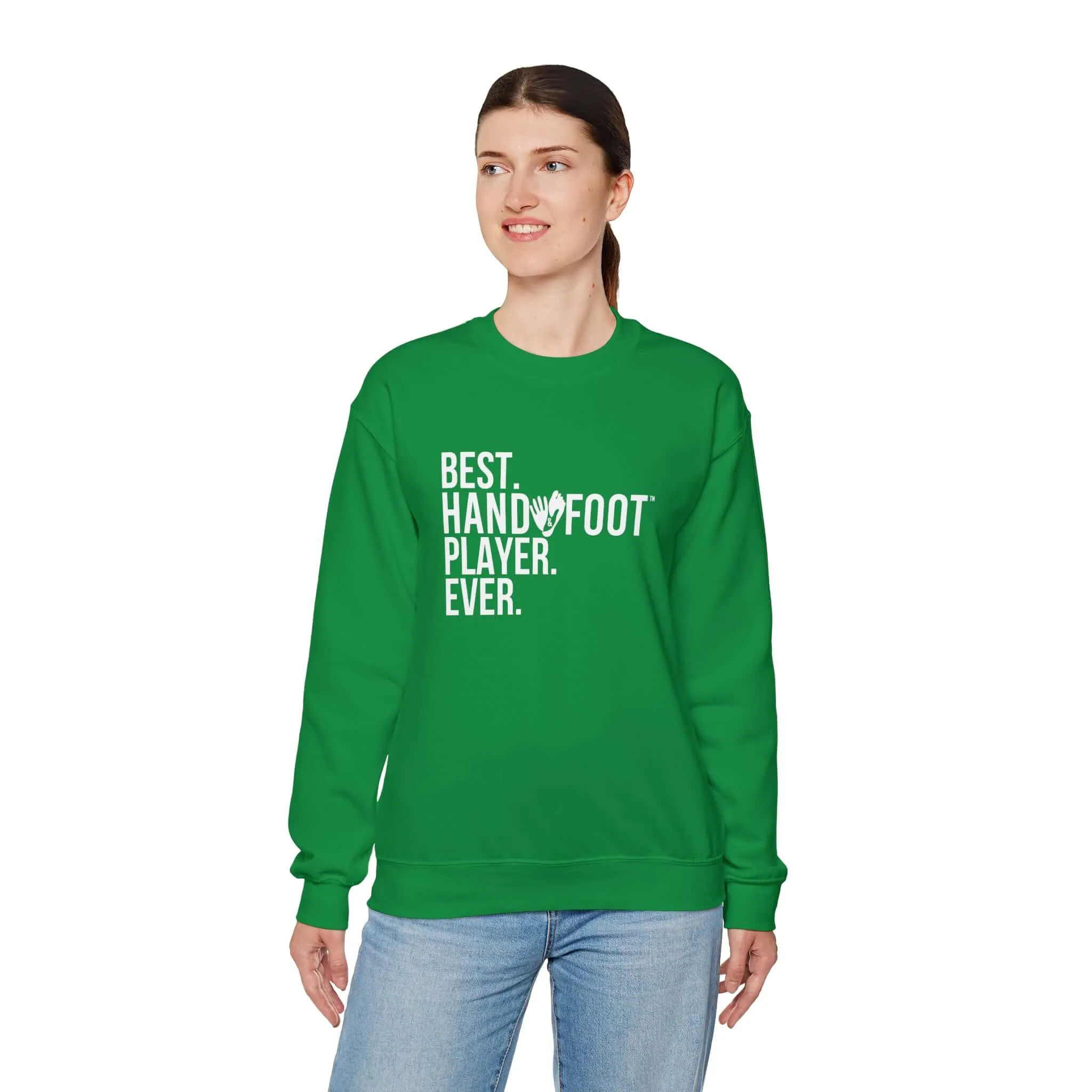 Best Player Ever Unisex Heavy Blend™ Crewneck Sweatshirt