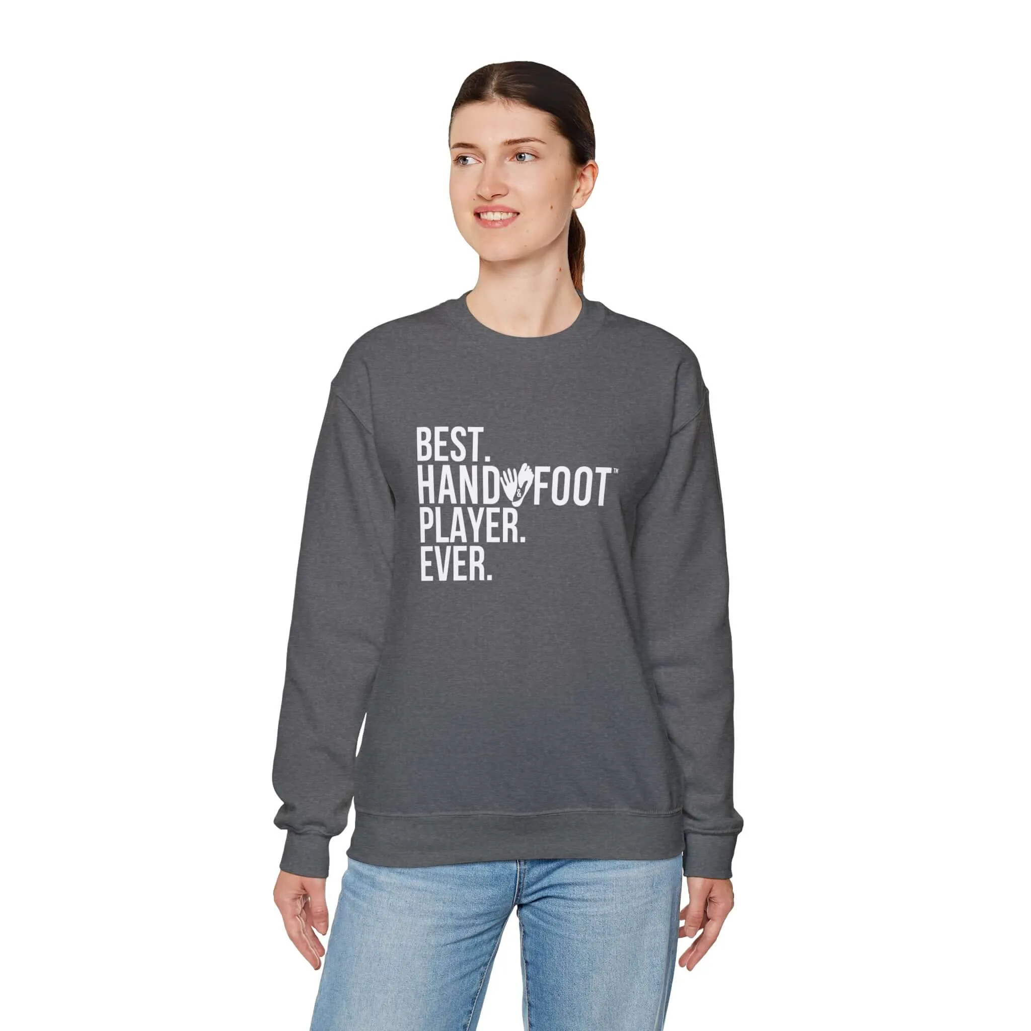 Best Player Ever Unisex Heavy Blend™ Crewneck Sweatshirt