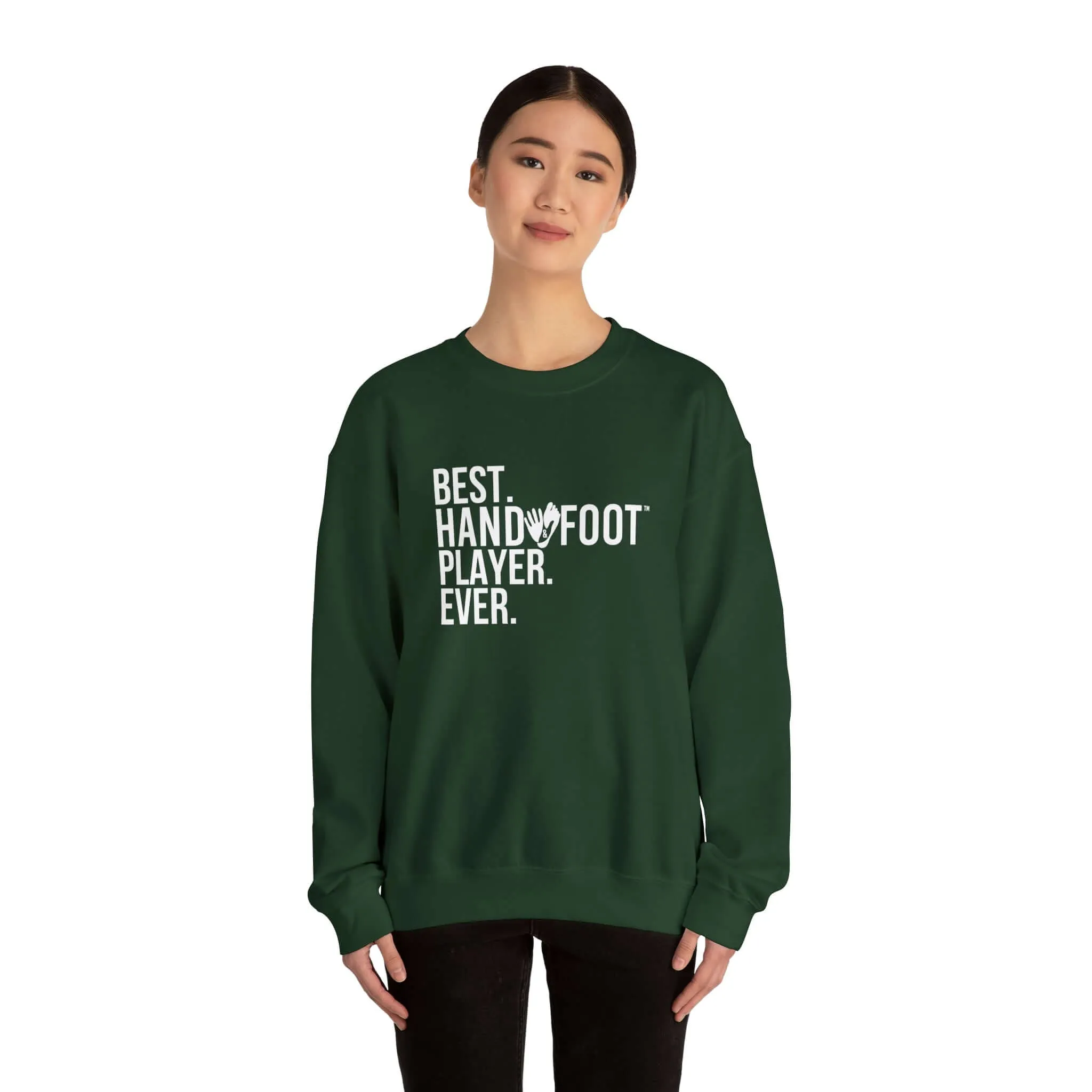 Best Player Ever Unisex Heavy Blend™ Crewneck Sweatshirt