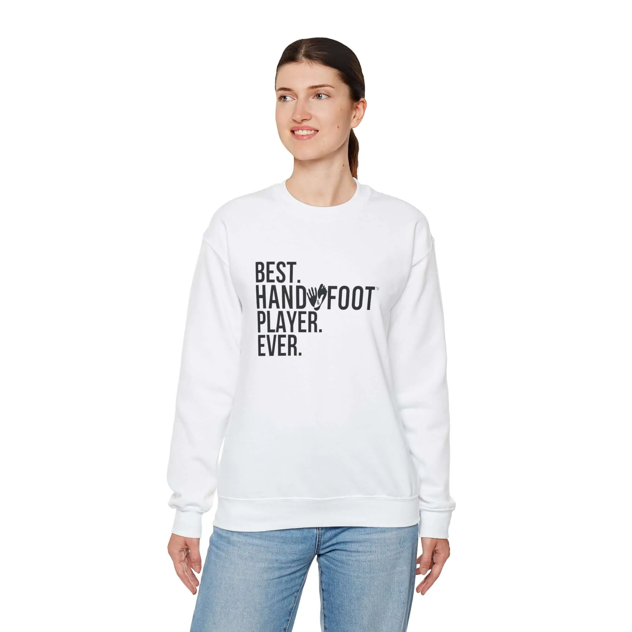 Best Player Ever Unisex Heavy Blend™ Crewneck Sweatshirt