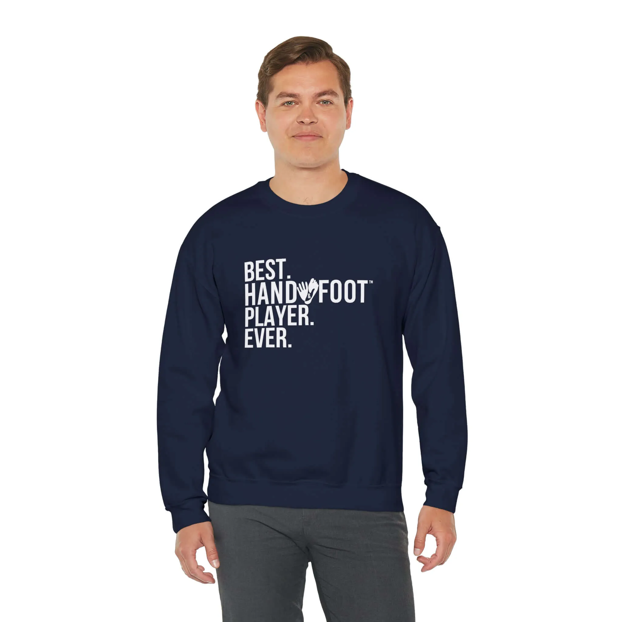 Best Player Ever Unisex Heavy Blend™ Crewneck Sweatshirt