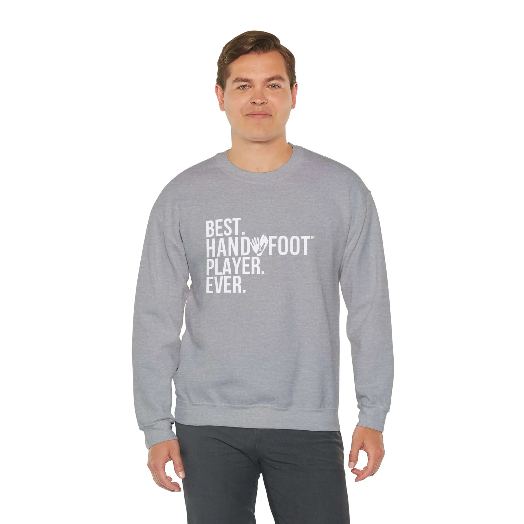 Best Player Ever Unisex Heavy Blend™ Crewneck Sweatshirt