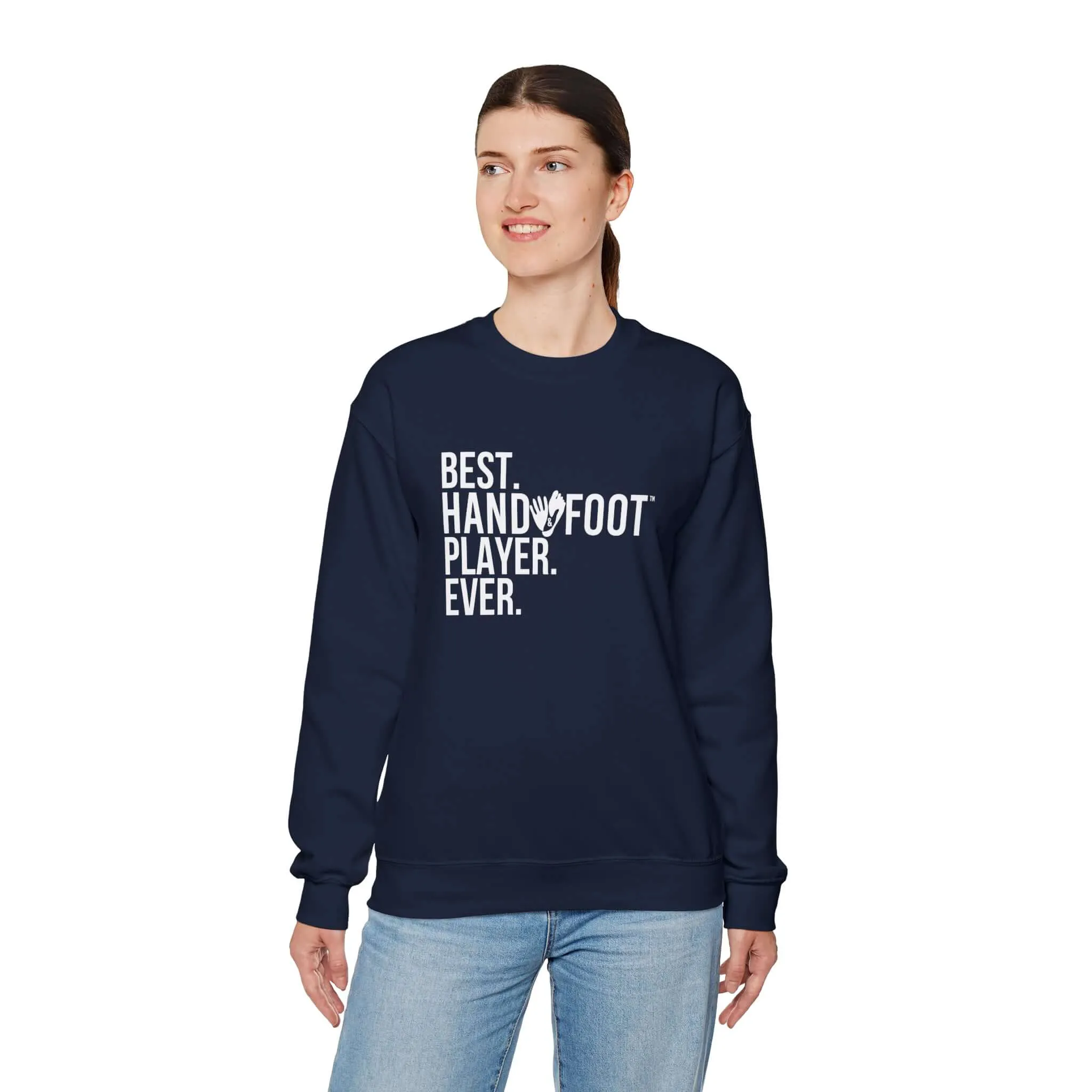 Best Player Ever Unisex Heavy Blend™ Crewneck Sweatshirt