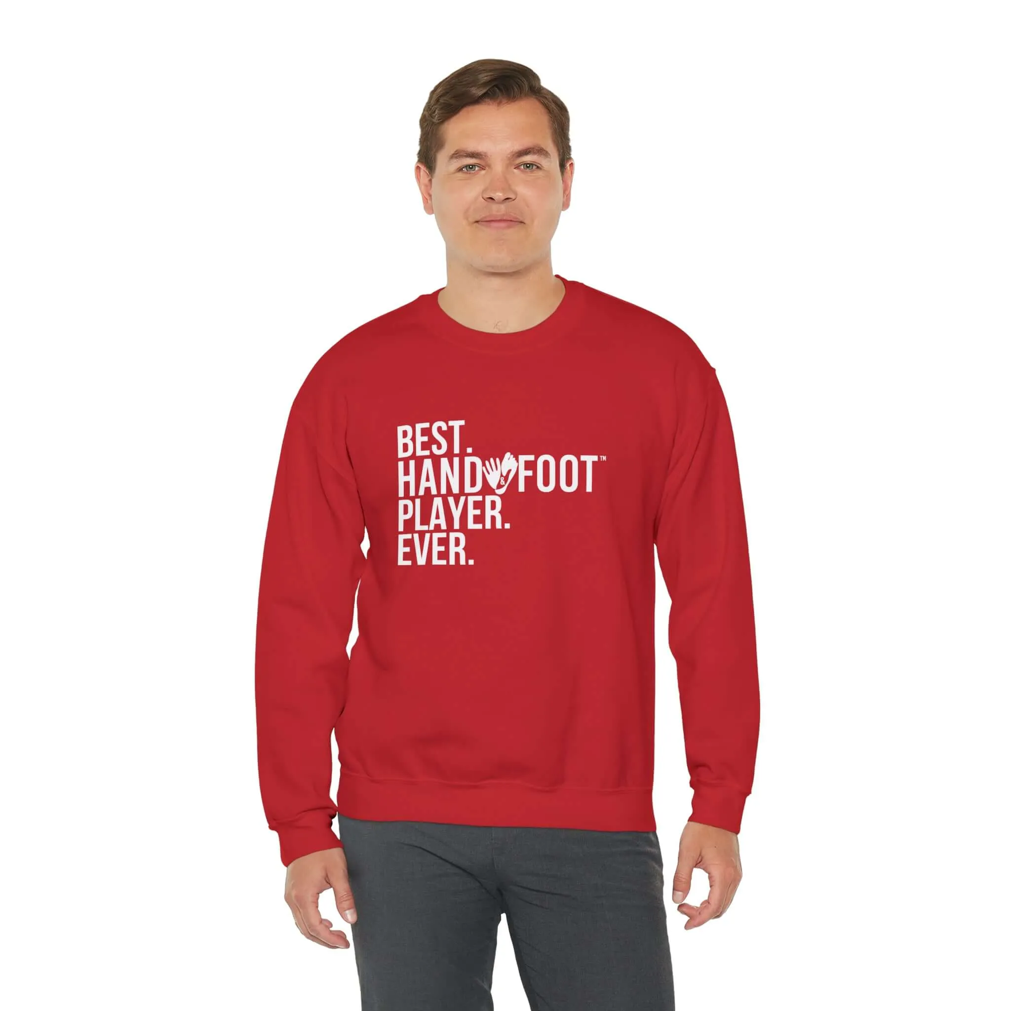 Best Player Ever Unisex Heavy Blend™ Crewneck Sweatshirt