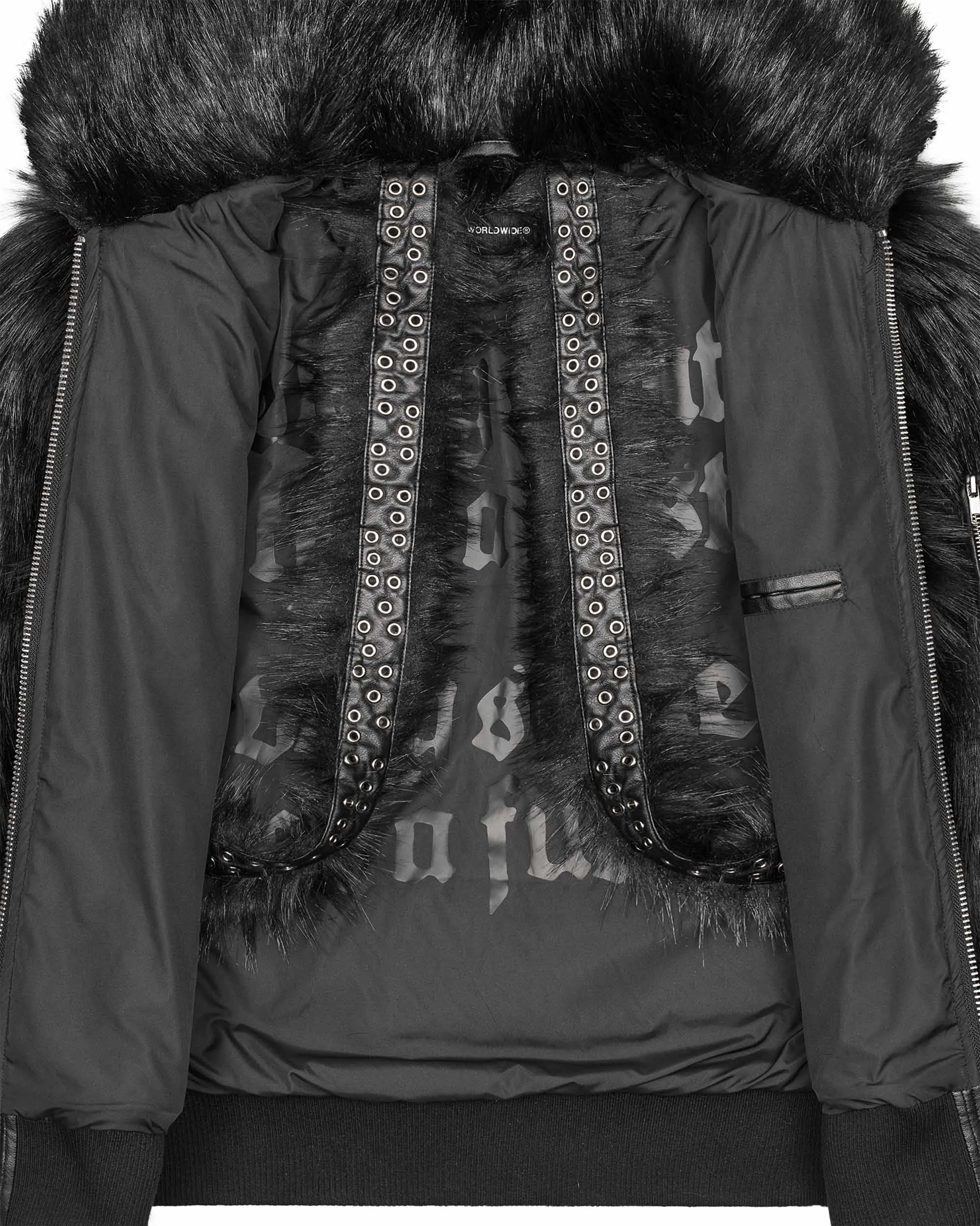 Black Fur Bomber