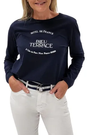 BLEU TERRACE L/S TEE - 44997T