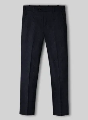 Blue Stretch Pin Corduroy Pants