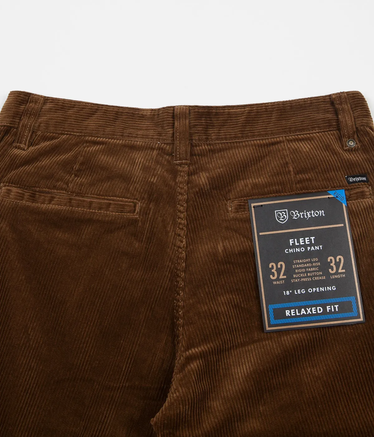 Brixton Fleet Rigid Chino Trousers - Sierra