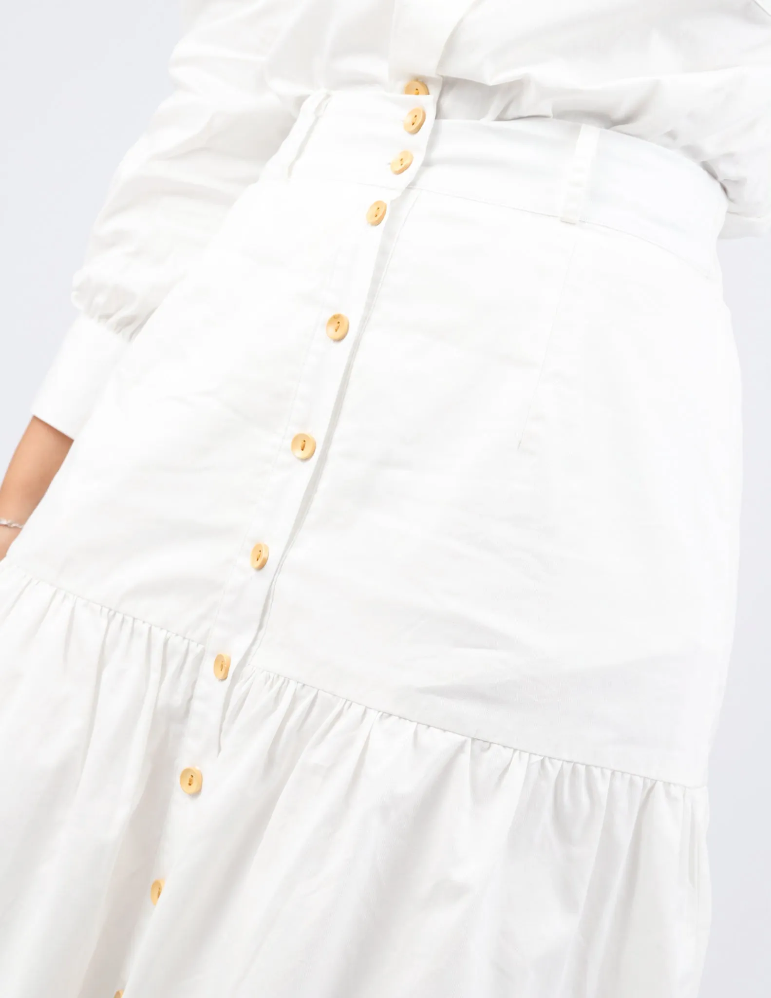 Buji Button Up Skirt