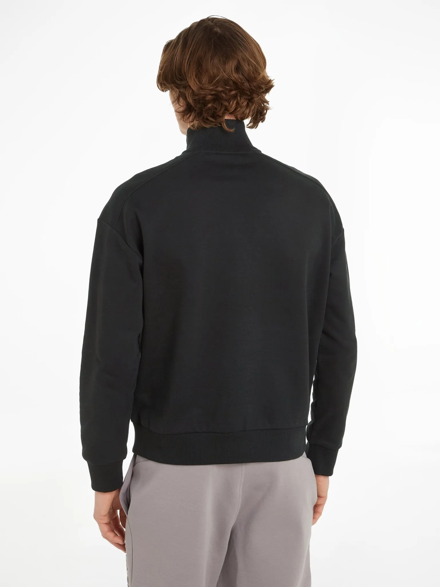 Calvin Klein Zip Neck Sweatshirt