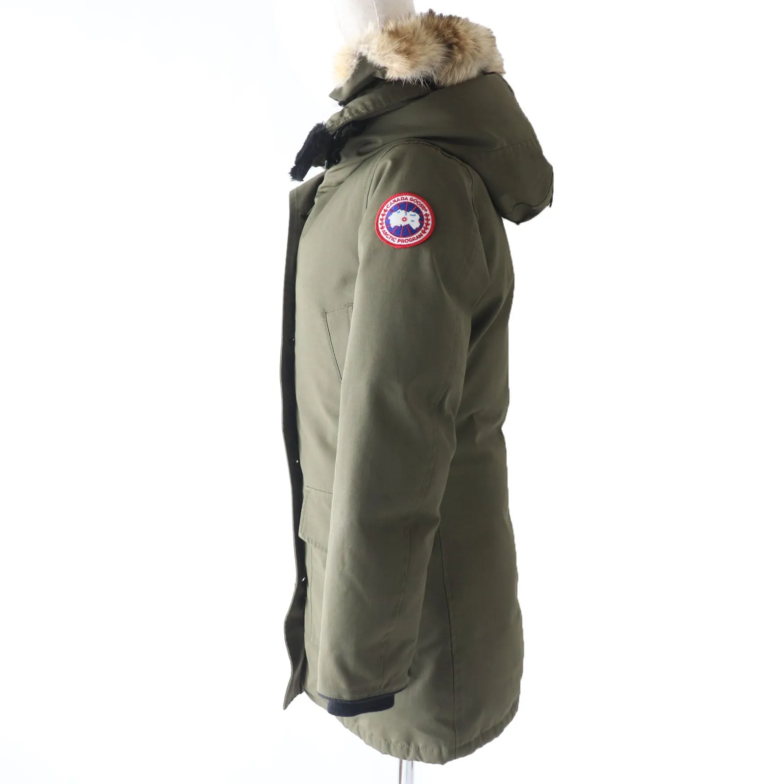 Canada Goose Bronte Parka Fur Hood Down Coat XS