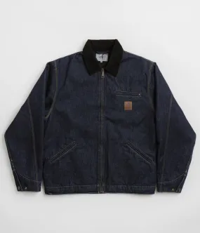 Carhartt OG Detroit Jacket - Blue / Black Rinsed