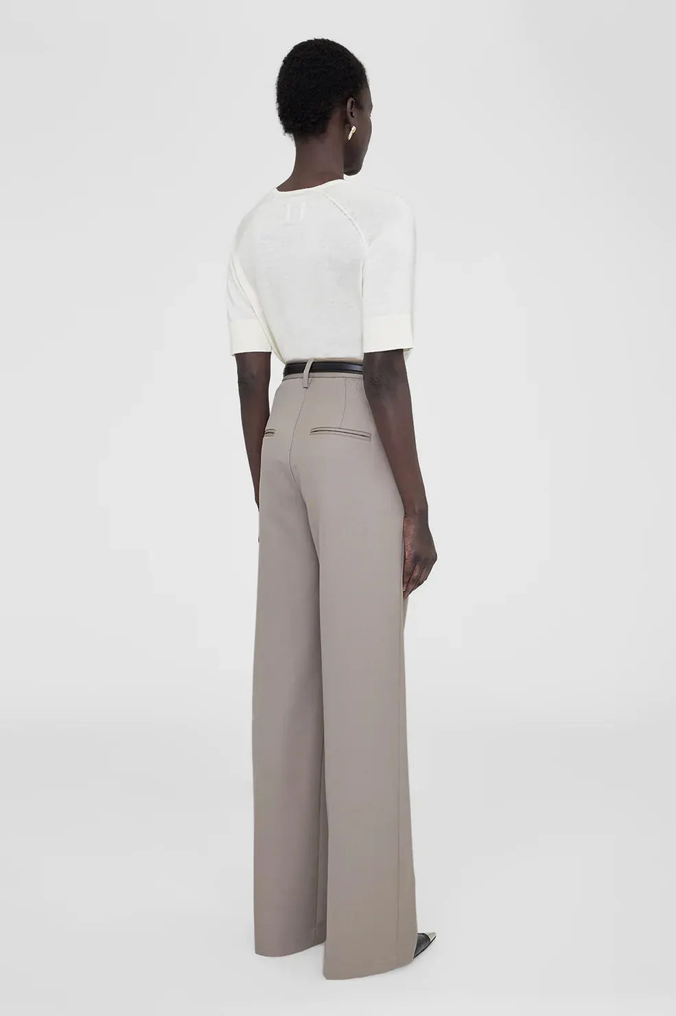 CARRIE PANT - TAUPE